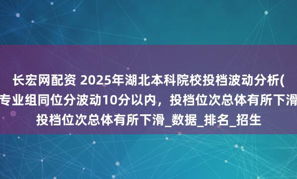 长宏网配资 2025年湖北本科院校投档波动分析(物理)：80.3%的专业组同位分波动10分以内，投档位次总体有所下滑_数据_排名_招生