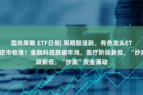 国尚策略 ETF日报| 周期股活跃，有色龙头ETF、化工ETF逆市收涨！金融科技跌破年线，医疗阶段新低，“抄底”资金涌动